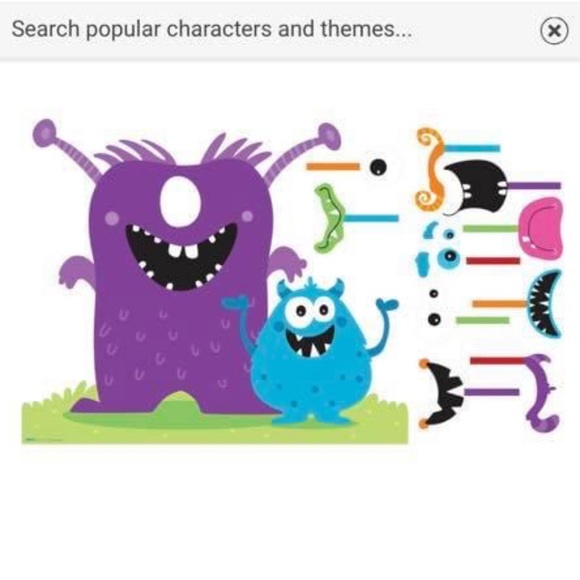 Monster birthday bash photo props - Picture 1 of 3